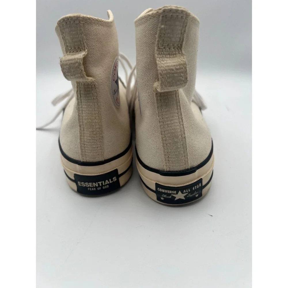 Converse Chuck Taylor 70 High Fear  Of God Essentials Ivory Black